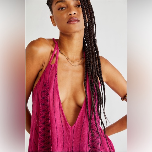 FREE PEOPLE Fuchsia Hypnotic Swing Tank Top Small NWT - Picture 2 of 15